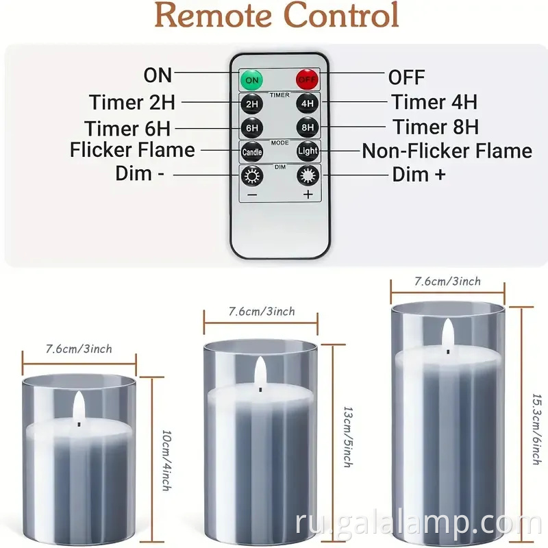 Светодиодные электронные бездымные свечи, праздничные исповеди в ресторане